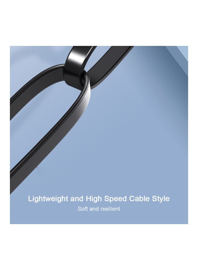 VENTION CAT 7 RJ45 LAN Network Extension Cable Black  - Image 3