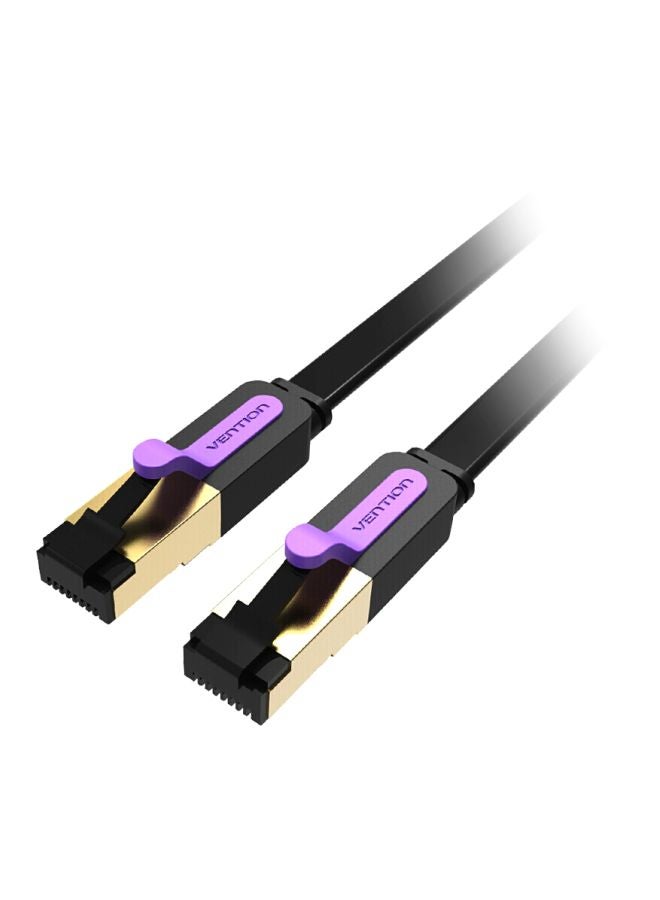 فينشن كابل تمديد إيثرنت LAN RJ45 من الفئة 7 أسود - Image 3