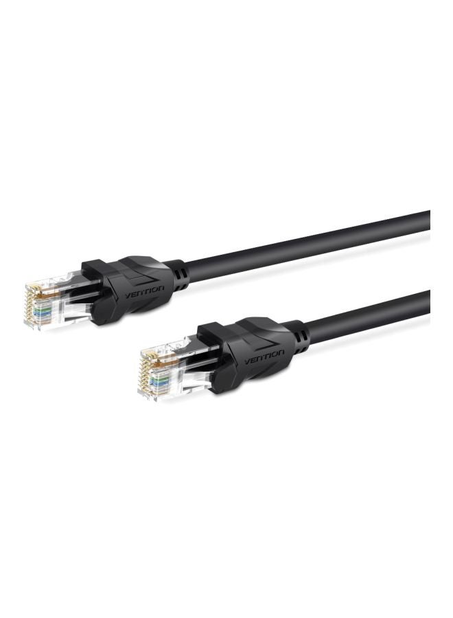 فينشن كابل إيثرنت للشبكات فئة 6 بواجهة RJ45 أسود - Image 3