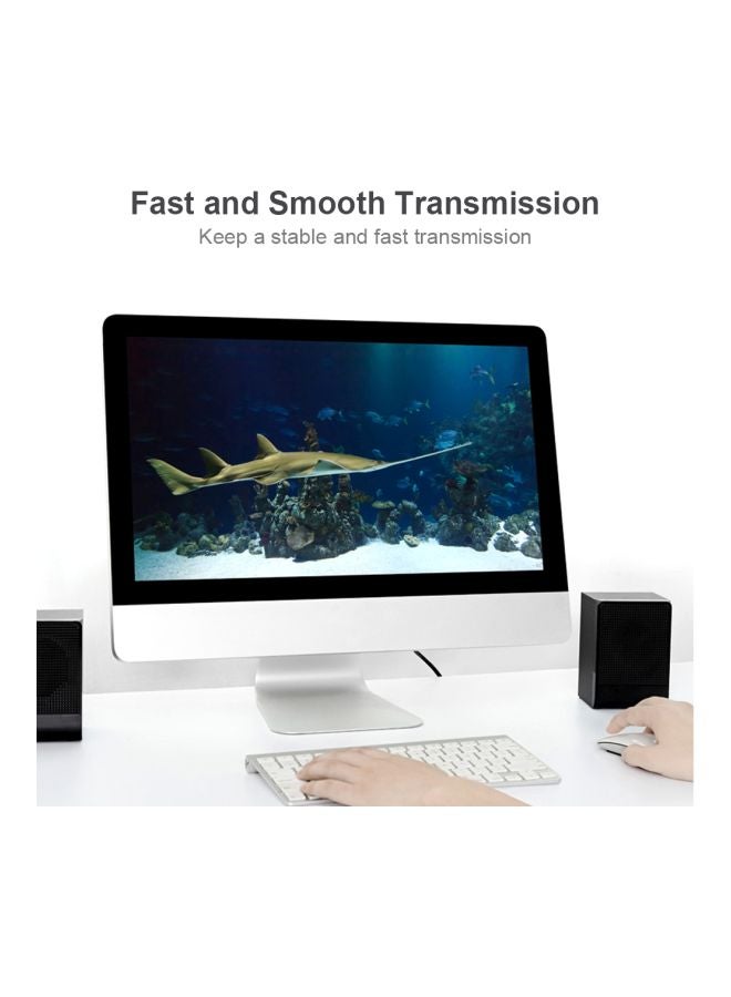 فينشن كابل إيثرنت للشبكات فئة 6 بواجهة RJ45 أسود - Image 4