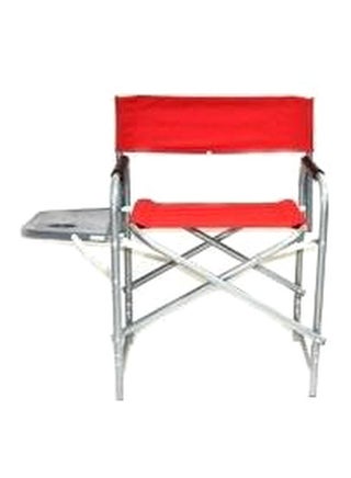 Foldable Chair With Arm Rest Red/Silver - v1569596273/N30401603A_1