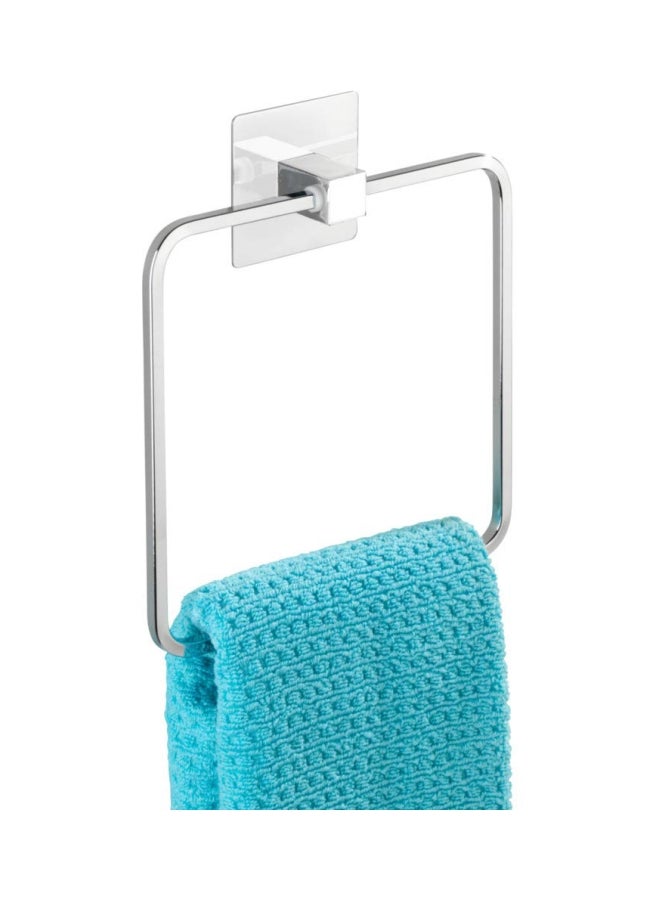 Wenko Quadro Towel Ring Silver 16.5x19.5x3.5centimeter - Image 2
