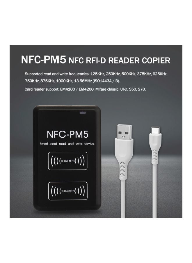 Generic - Smart ID-Card Reader Black - Image 1