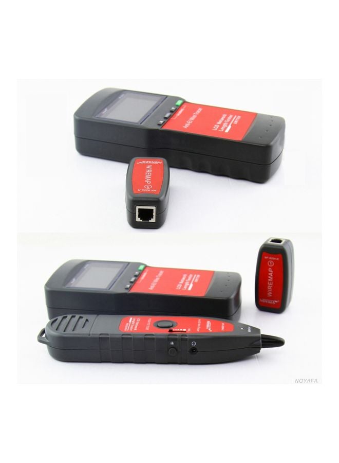أداة اختبار كابلات RJ45 الاحترافية أسود 23x13.5x8.5سم  - Image 4