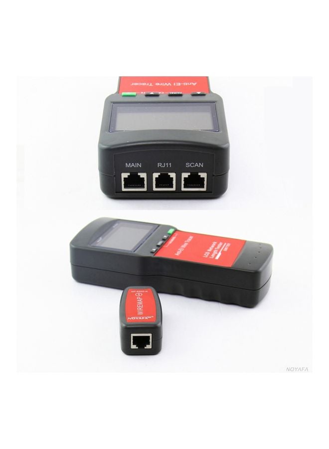 أداة اختبار كابلات RJ45 الاحترافية أسود 23x13.5x8.5سم  - Image 3