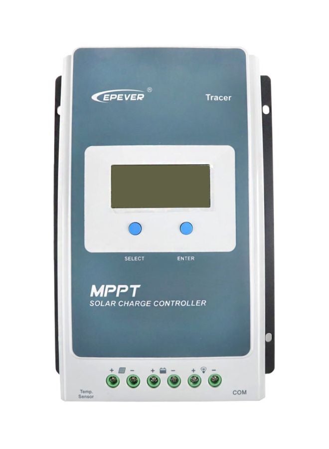 MPPT Solar Charge Controller Blue/White 28x20x8cm