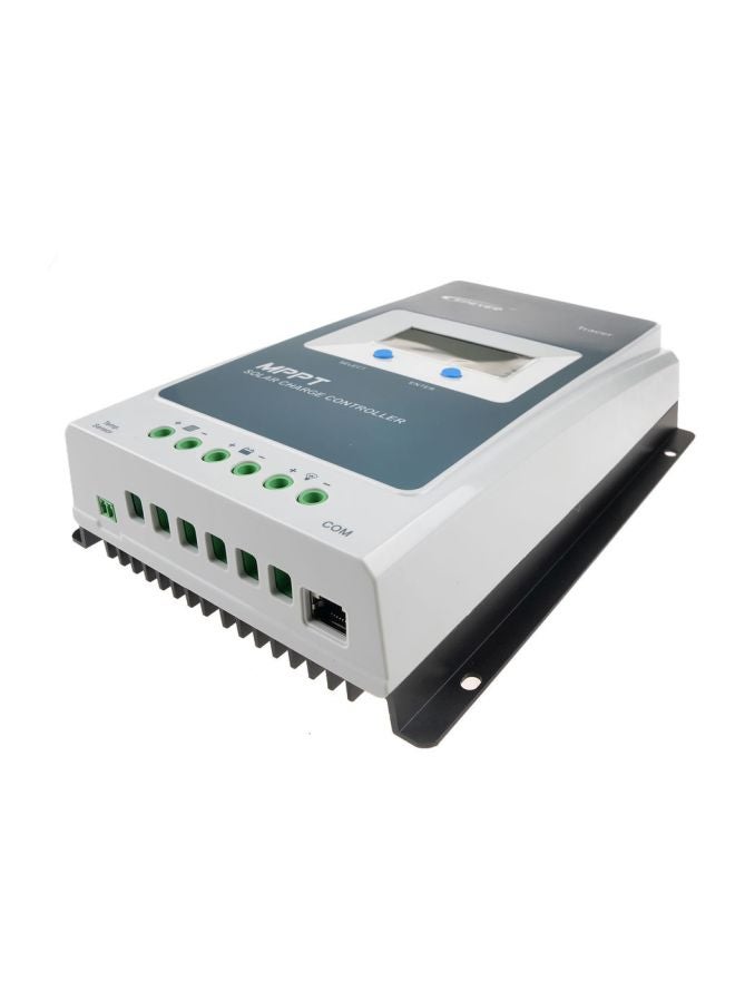 MPPT Solar Charge Controller Blue/White 28x20x8cm