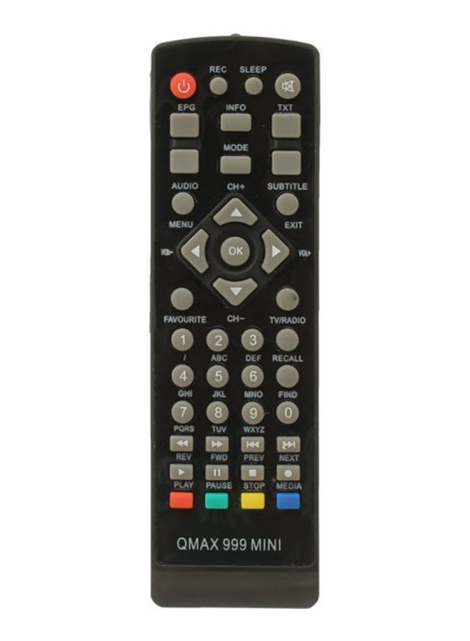 Generic - Qmax 999 Mini Receiver Remote Control Black - Image 1