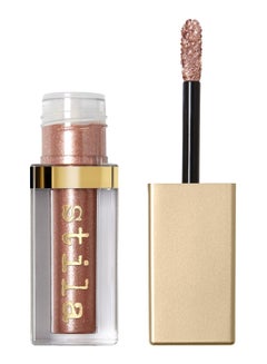 STILA COSMETICS Magnificent Metals Glitter And Glow Liquid Eye Shadow Rose Gold Retro  - Image 2