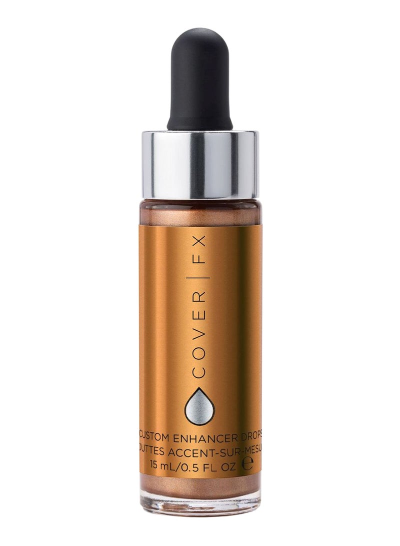 COVER FX - Custom Enhancer Drops Bronzer Candlelight - Image 1
