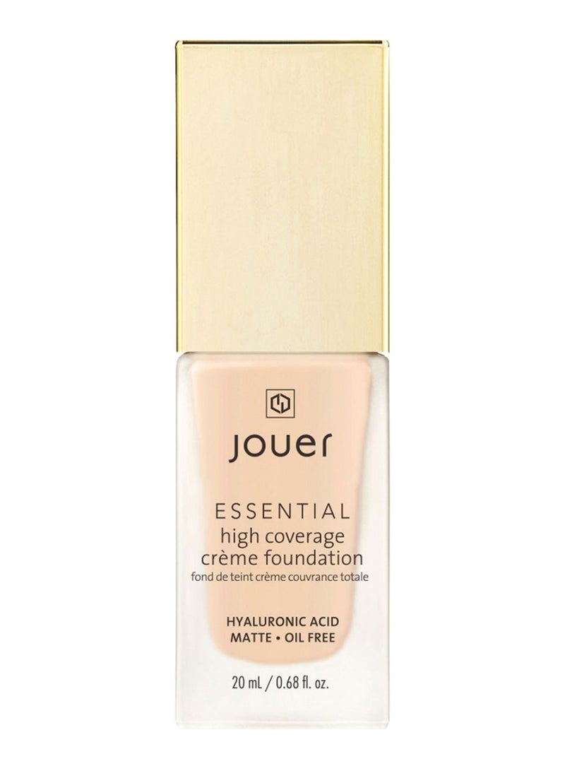 JOUER COSMETICS - Essential High Coverage Foundation Cream Buff - Image 1