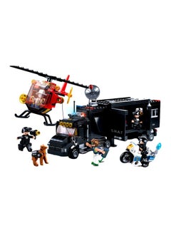 6938242955205 540-Piece Police Mobile Command Center Building Block Set M38-B0659 6+ Years - v1569652680/N30394339A_1