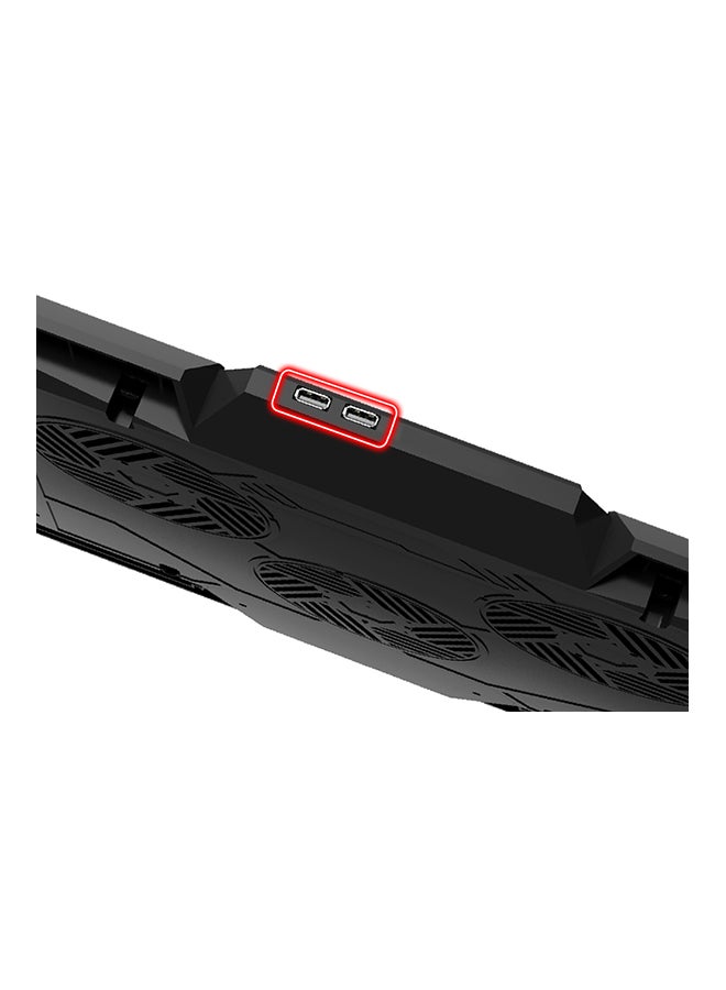 COOLCOLD K38 Laptop Cooling Fan Red/Black  - Image 3