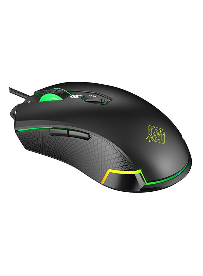 Ajazz AJ203 Backlight Wired Gaming Mouse Black 