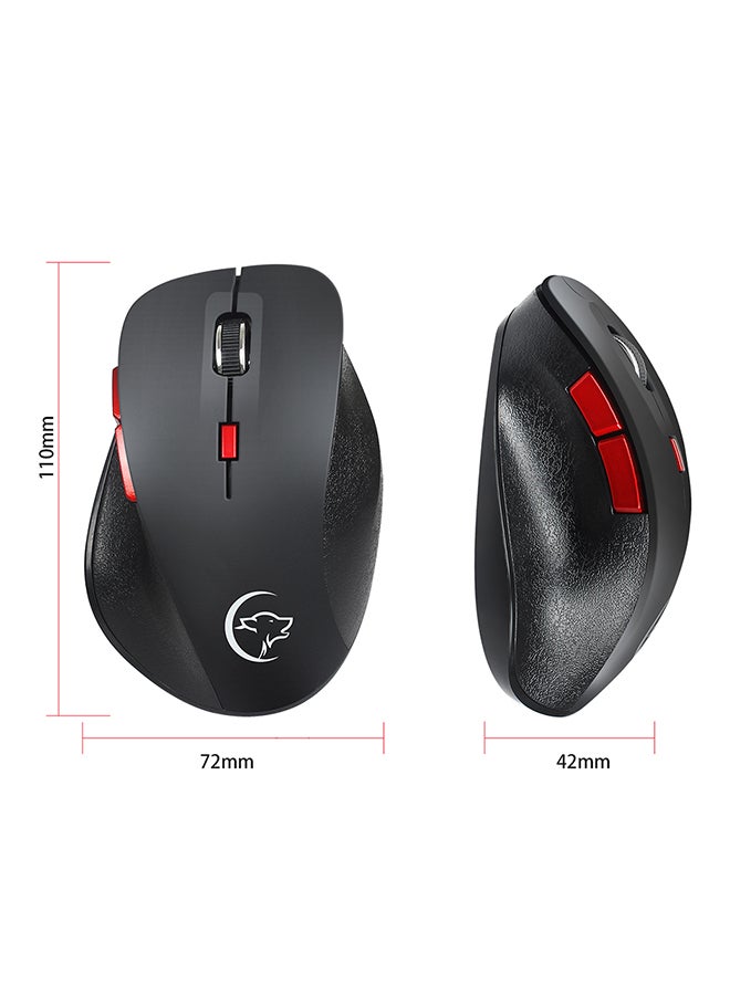 YWYT 2.4GHz Wireless Gaming Optical Mouse Black - Image 2
