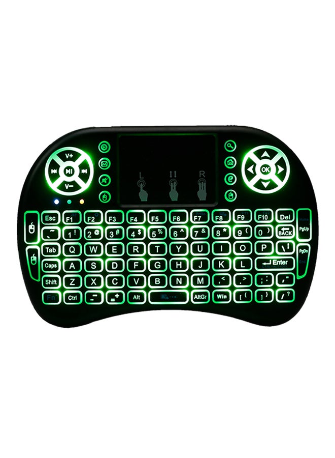Generic - Backlit Wireless Keyboard Black - Image 1