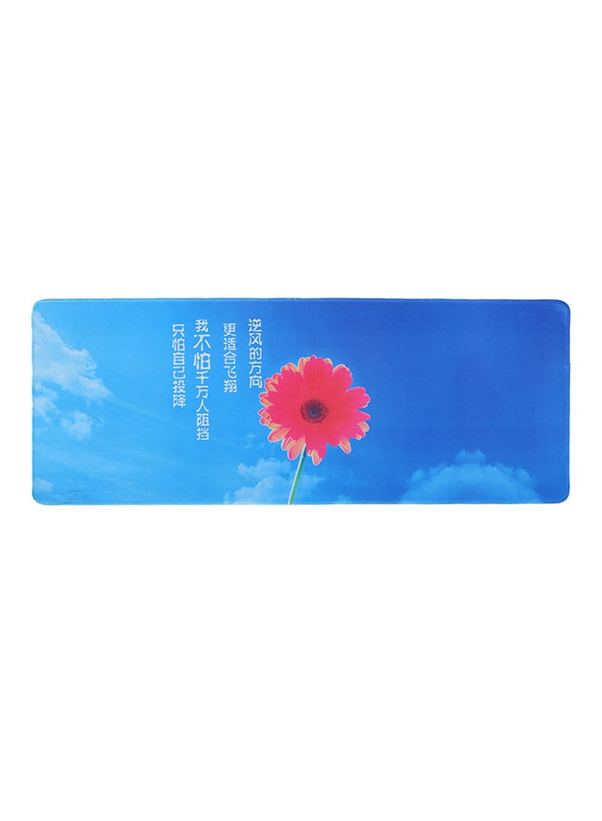 Extra Large Anti-Slip Mouse Pad Blue - Image 1