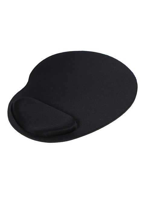 Comfortable Mouse Pad with Wrist Rest Support Black