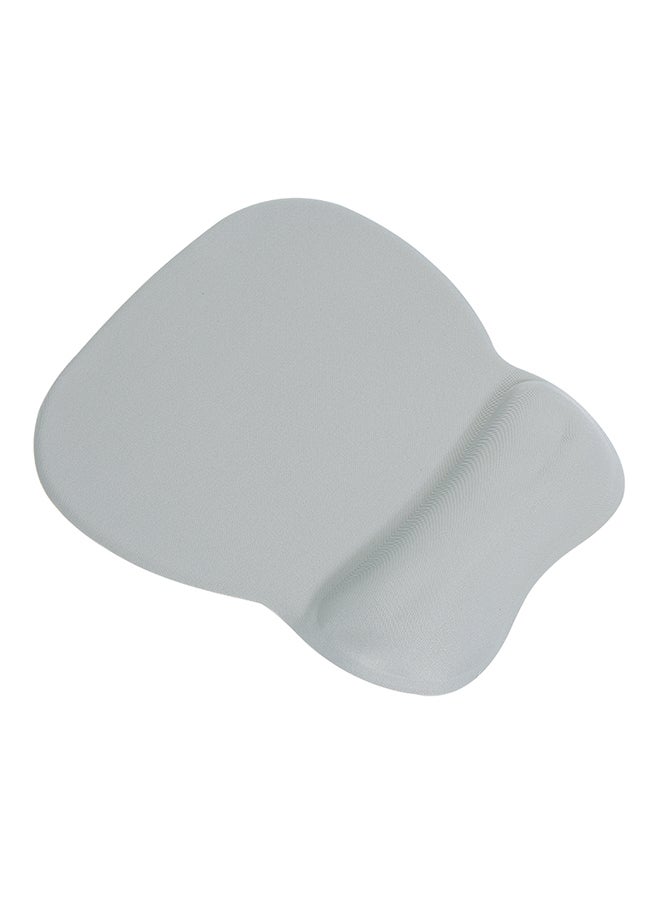 Mouse Pad Soft Gel Mouse Mat with Wrist Rest Support Grey - Image 1