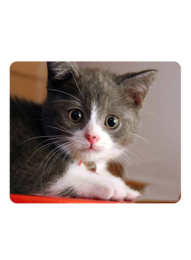 Cute Cat Picture Anti-Slip Gaming Mouse Pad for Computer 