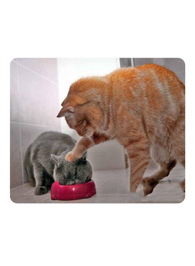 Cute Cat Picture Anti-Slip Gaming Mouse Pad for Computer 