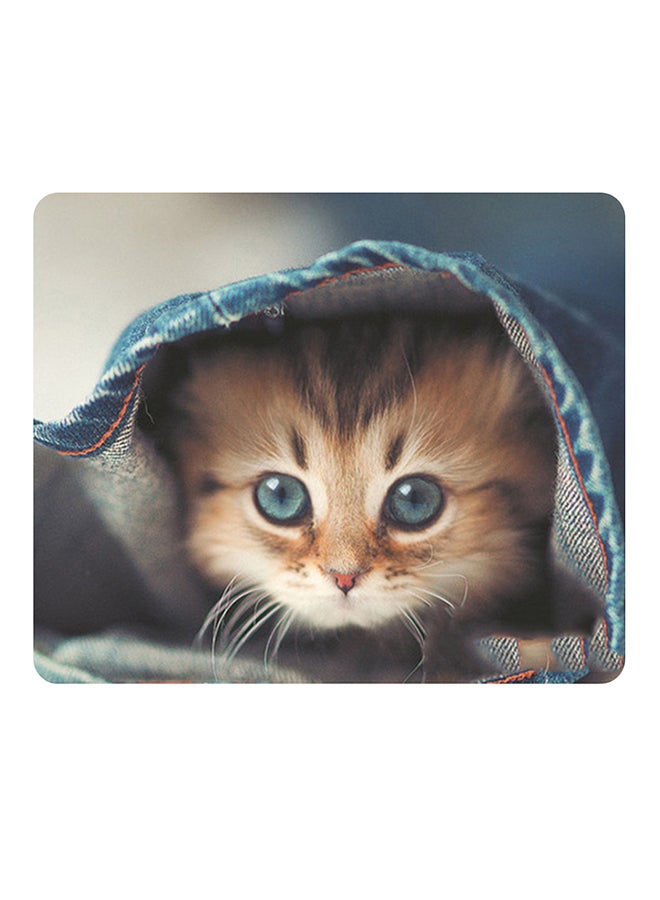 Cute Cat Picture Anti-Slip Gaming Mouse Pad for Computer 
