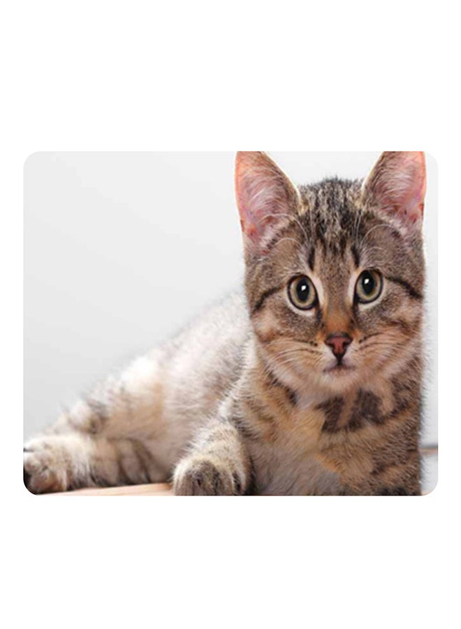 Cute Cat Picture Anti-Slip Gaming Mouse Pad for Computer 