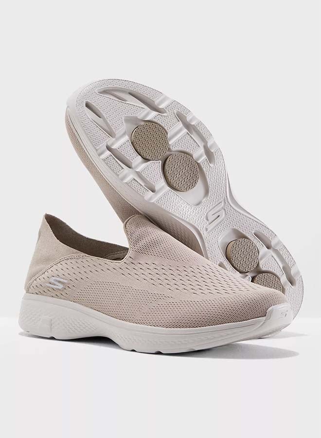 SKECHERS - Go Walk 4 Convertible Shoes Beige - Image 1