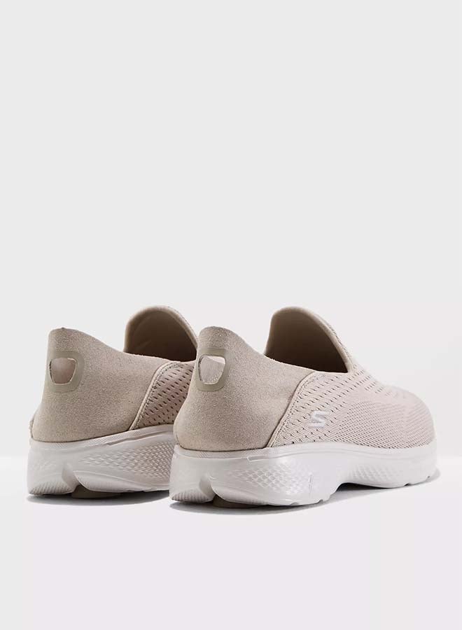 SKECHERS - Go Walk 4 Convertible Shoes Beige - Image 1