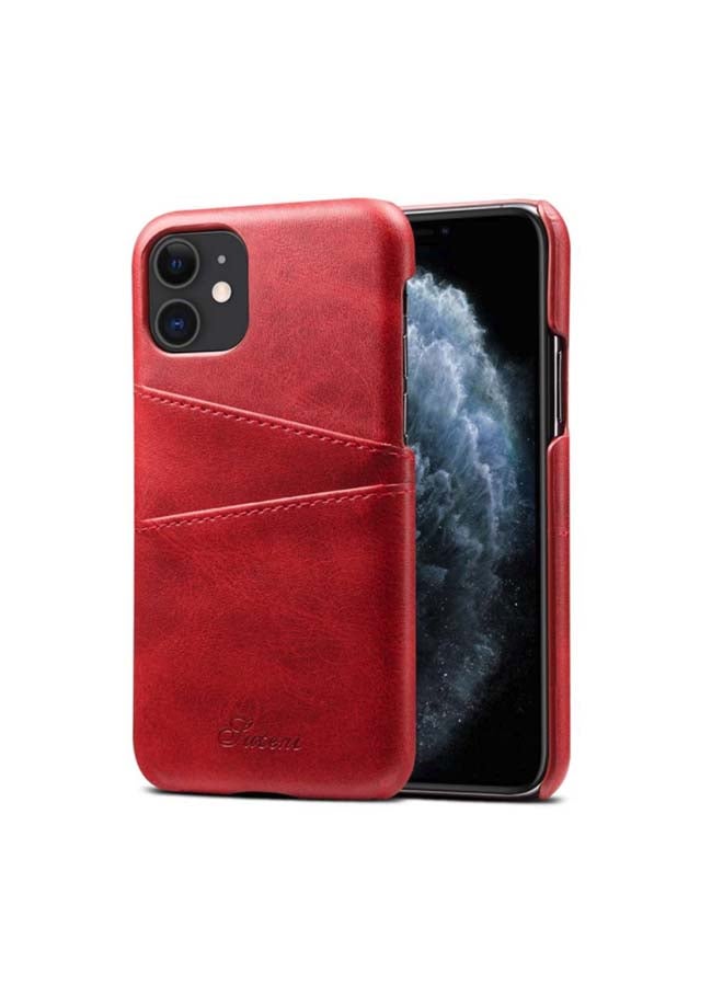 تو أون غطاء حماية واقٍ لهاتف آيفون 11 أحمر - Image 1