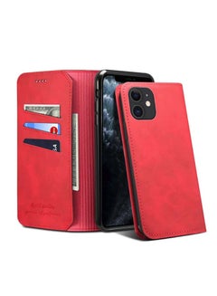 TOEON Protective Case Cover For iPhone 11 Pro Max Red  - Image 1