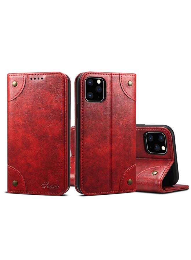 تو أون غطاء حماية واقٍ لهاتف آيفون 11 برو ماكس أحمر - Image 1