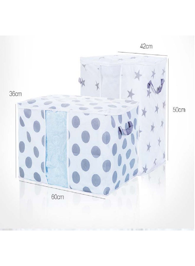 حقيبة نسيجية لتخزين القطنيات متعدد الألوان 42x50x27سم - Image 2