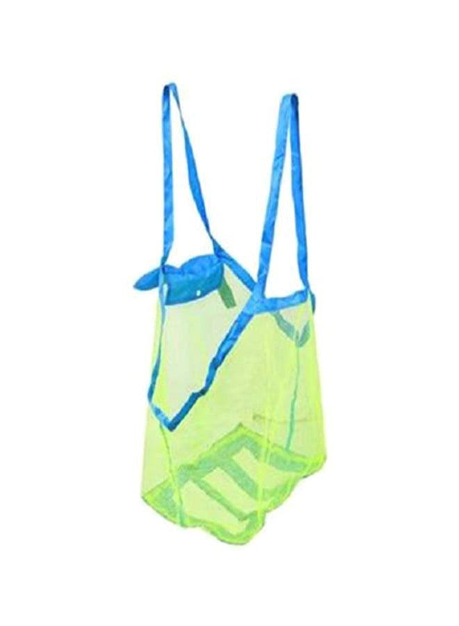 Child Shell Toys Storage Bag Green 40x90cm 