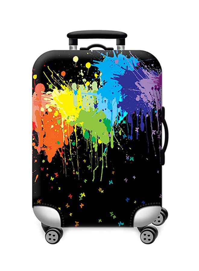 Thickening Anti-Fall Elastic Luggage Suitcase Cover Protective Sleeve Multicolour 