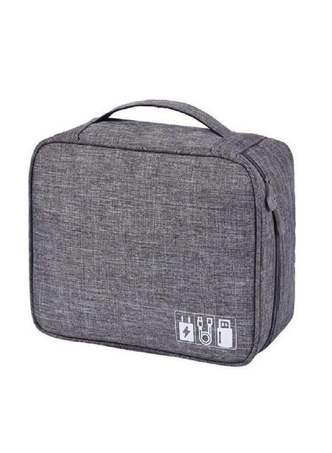 Multifunction Waterproof Storage Bag Grey 24x10x18cm - Image 1