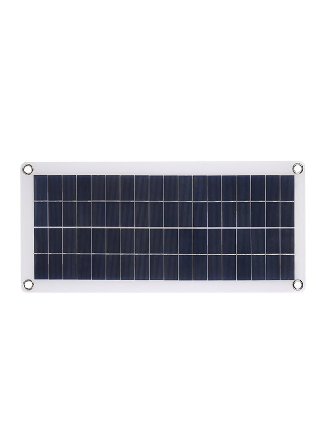 Generic Dual Output Solar Power Energy Charging Panel White  - Image 1