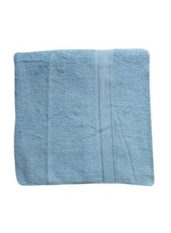 Generic Rectangular Solid Pattern Bath Sheet Blue 80 x 160cm  - Image 1