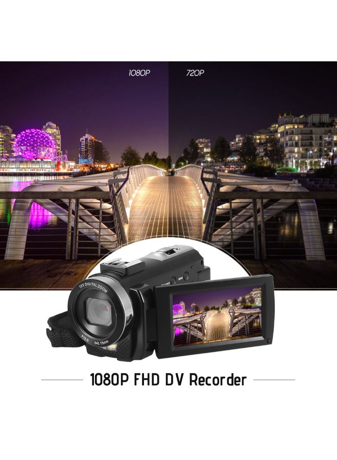 أندوير كاميرا فيديو HDV-201LM رقمية بدقة عالية الوضوح 1080P مع إكسسوارات  - Image 3