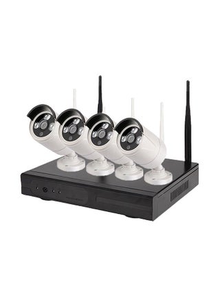 4-Piece Four Channel Wireless IP Camera With NVR Kit - v1569675339/N30067293A_1