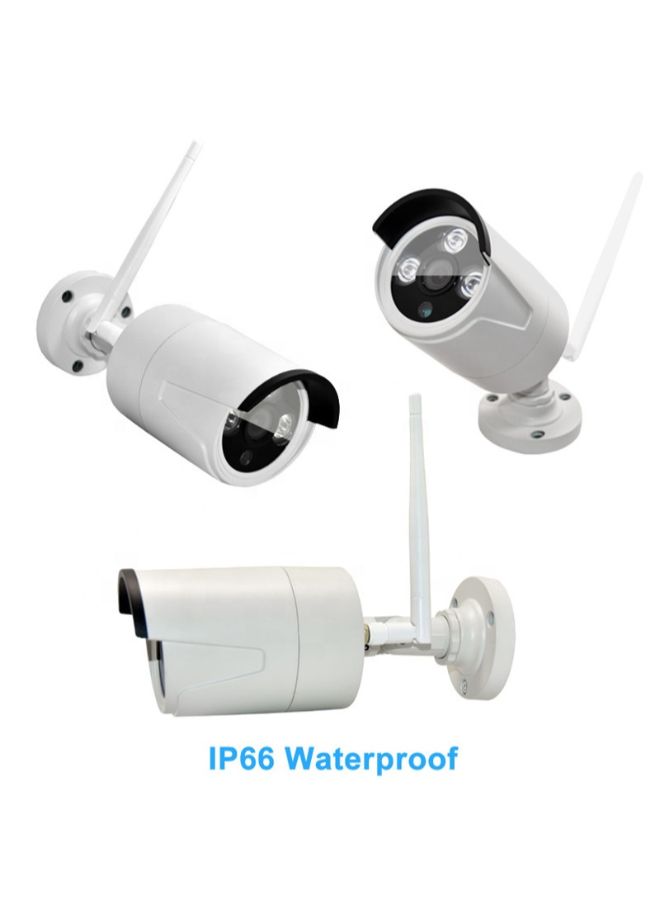Generic - 4-Piece Four Channel Wireless IP Camera With NVR Kit - Image 1