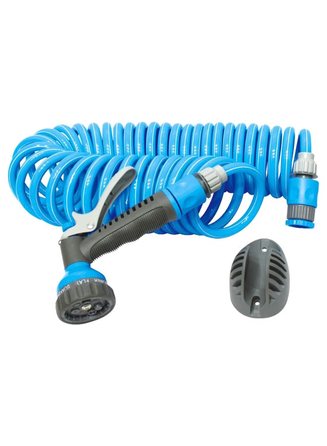 AQUACRAFT Craft Coil Hose Set Blue/Black 