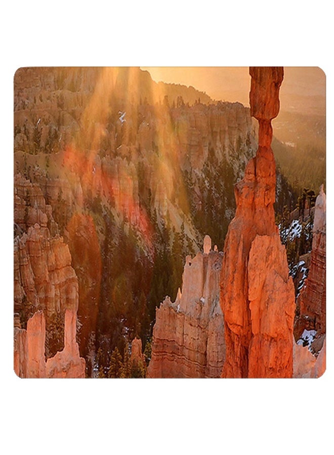 Generic - Unique Design Printed Coaster Multicolour 9x9cm - Image 1