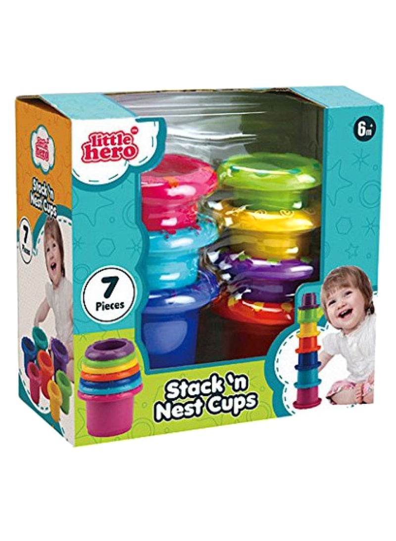 7-Piece Stack N Nest Cup Set