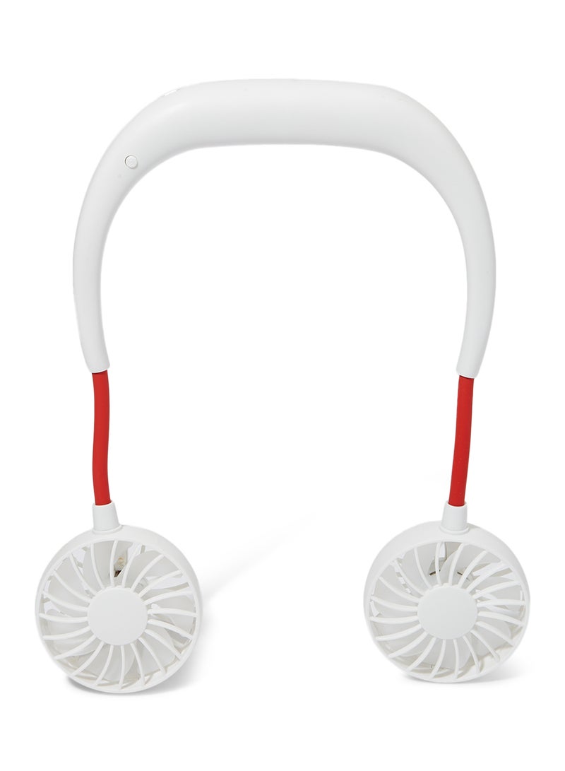 دي بلو مروحة تبريد رياضية قابلة للارتداء مناسبة للأماكن الخارجية 111339 أبيض/أحمر - Image 1