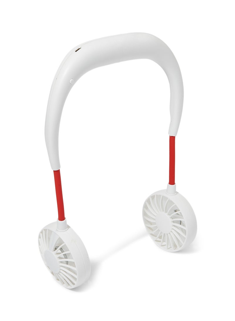 دي بلو مروحة تبريد رياضية قابلة للارتداء مناسبة للأماكن الخارجية 111339 أبيض/أحمر - Image 2