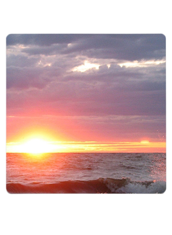 Generic - Unique Design Printed Coaster Multicolour 9x9cm - Image 1