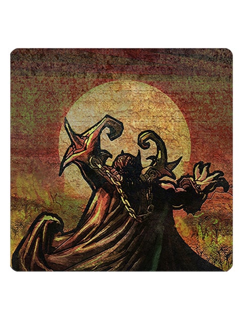Unique Design Printed Coaster Multicolour 9x9cm