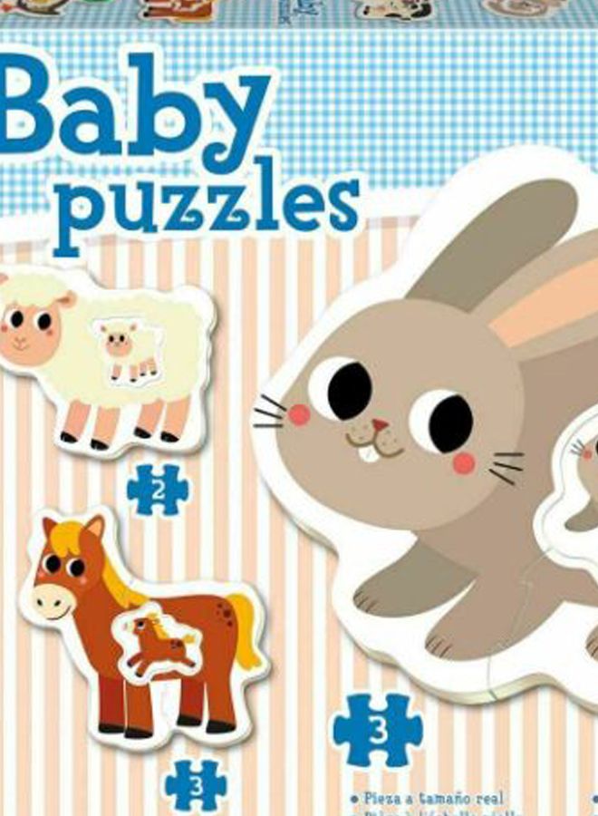 EDUCA 5-Piece Baby Pet Animal Puzzle Set - Image 2