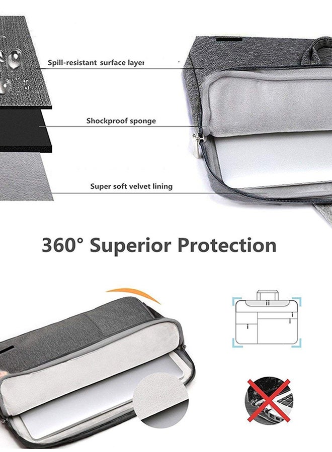 Generic Laptop Sleeve For Apple Macbook Pro Grey  - Image 5